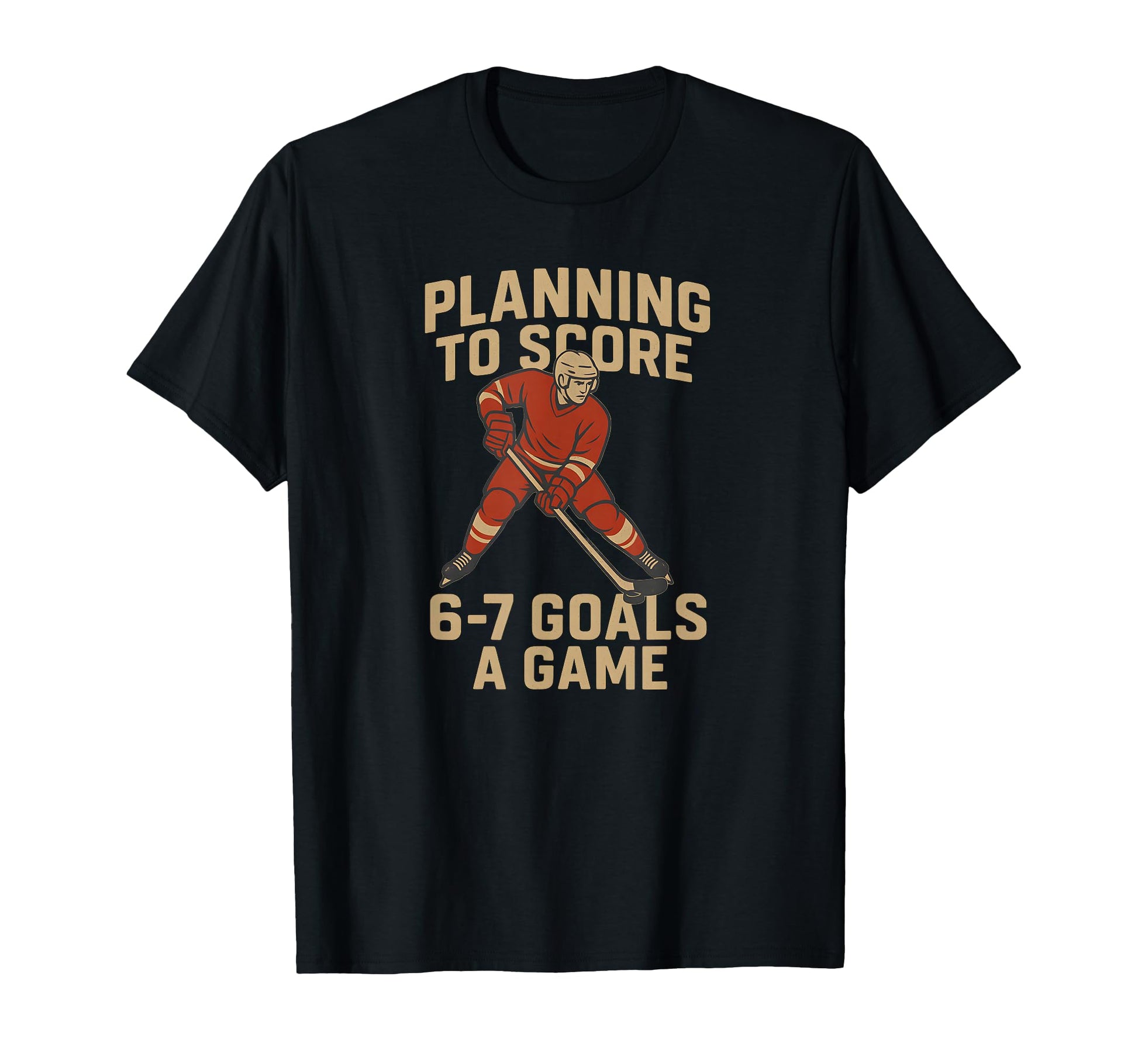Funny Hockey Player T-Shirt for Moms and Dads - Perfect for Game Day Enthusiasts