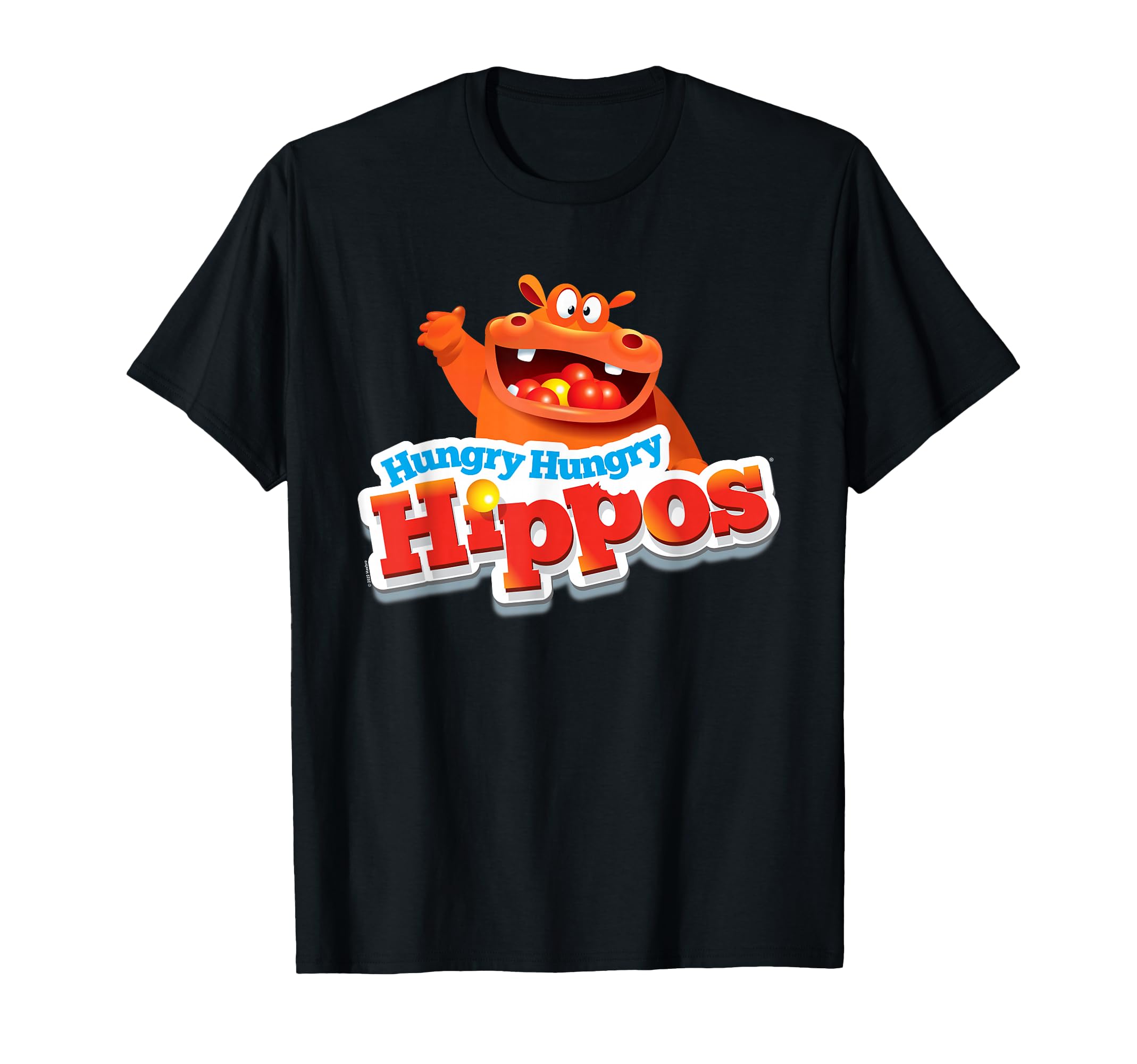Playful Hippo Graphic T-Shirt for Fun and Casual Outfits