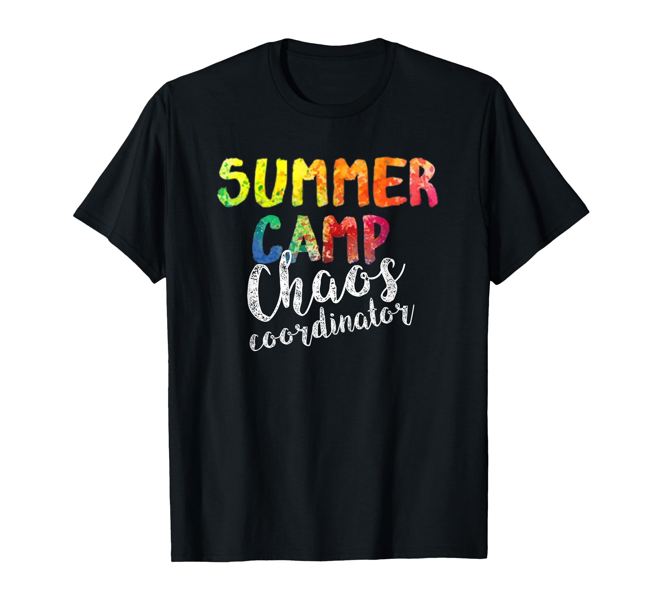 Funny Summer Camp Chaos Coordinator T-Shirt for Camp Counselors and Summer Fun