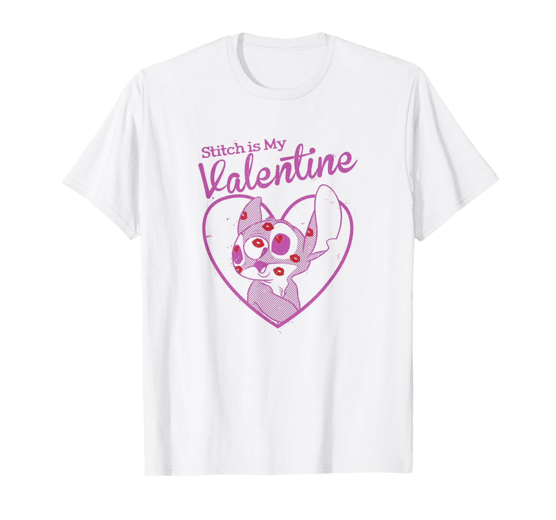 Playful Heart Design T-Shirt for Valentine's Day Celebrations