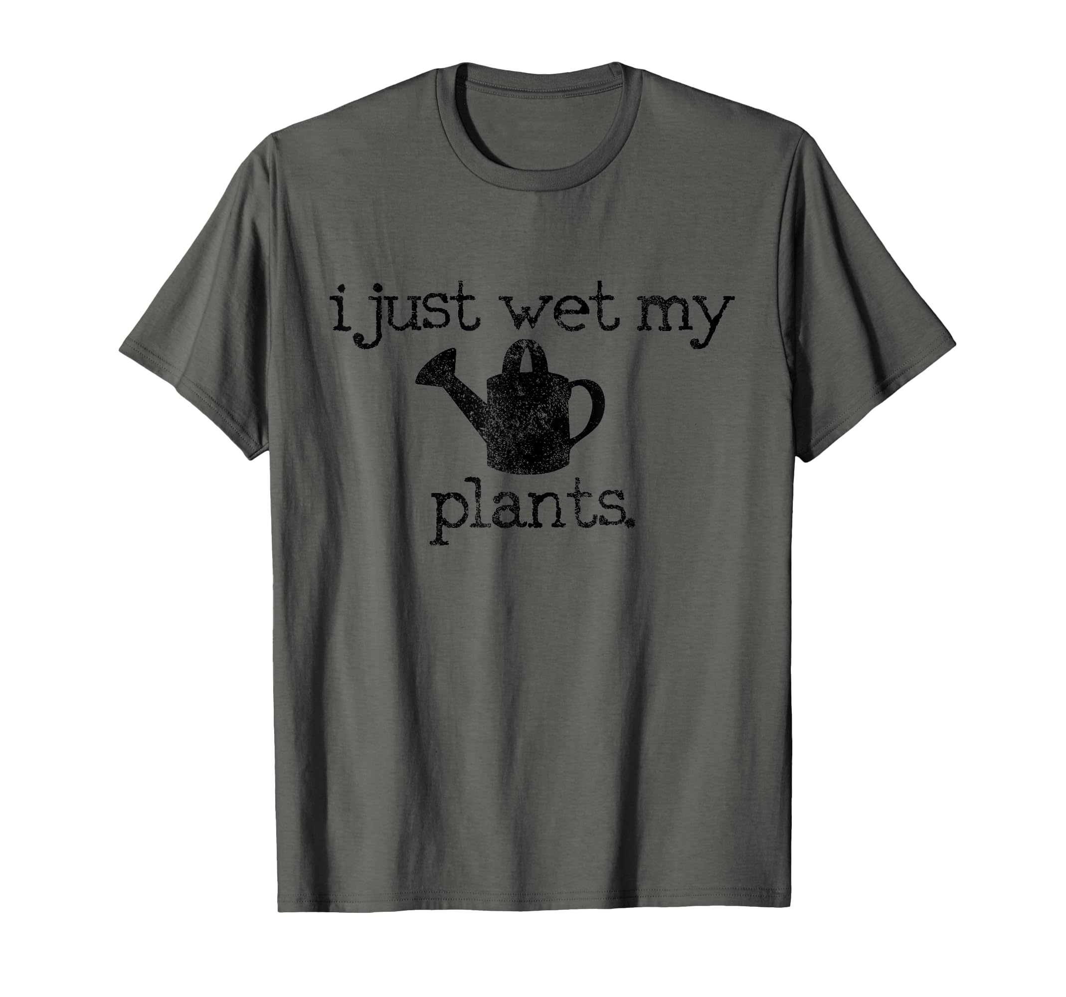 Funny Distressed Gardening Watering Can Graphic Pun T-Shirt Perfect Gift for Plant Lovers
