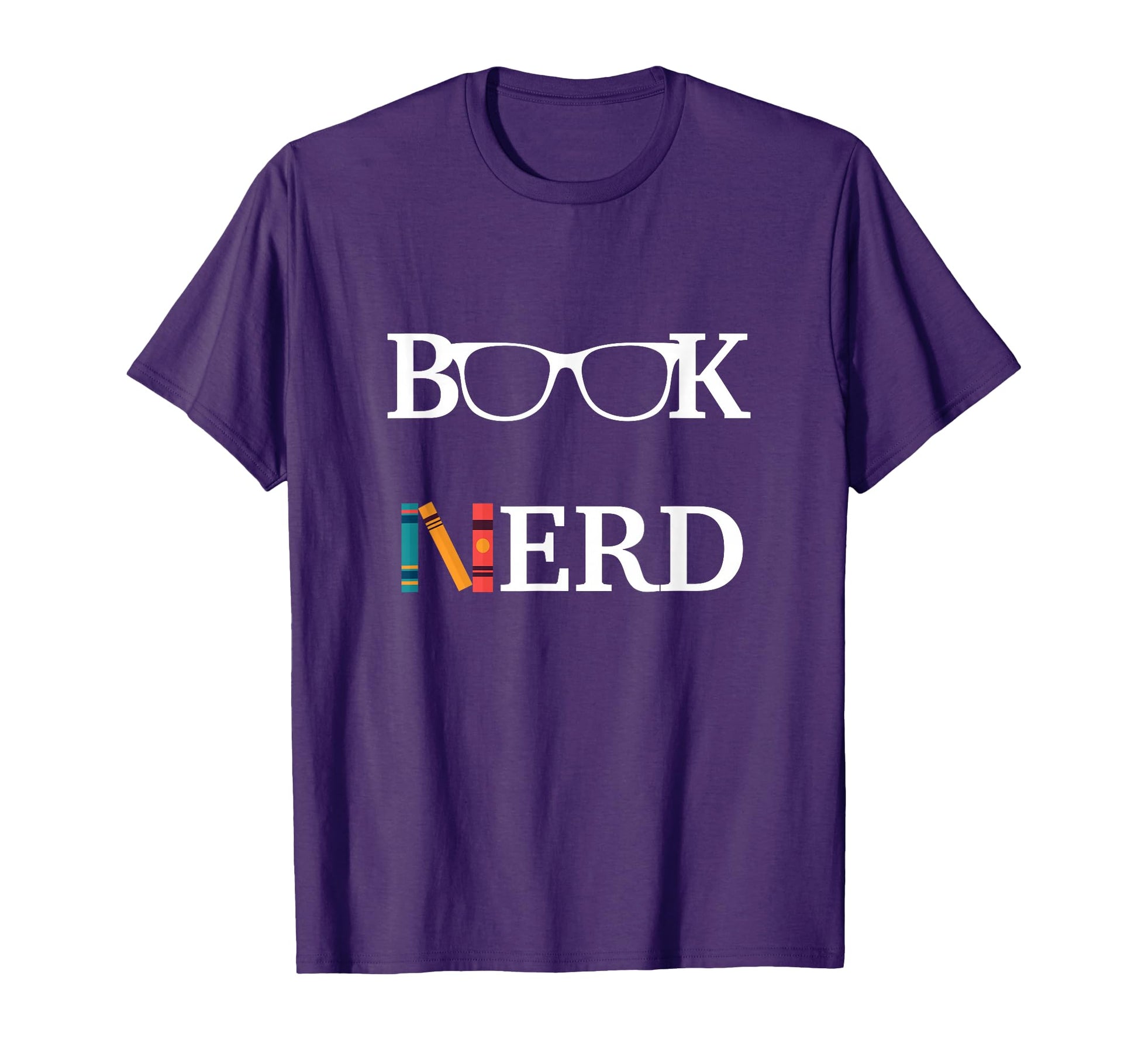 Funny Book Nerd Reading Gift T-Shirt for Librarians - Colorful Design for Book Lovers