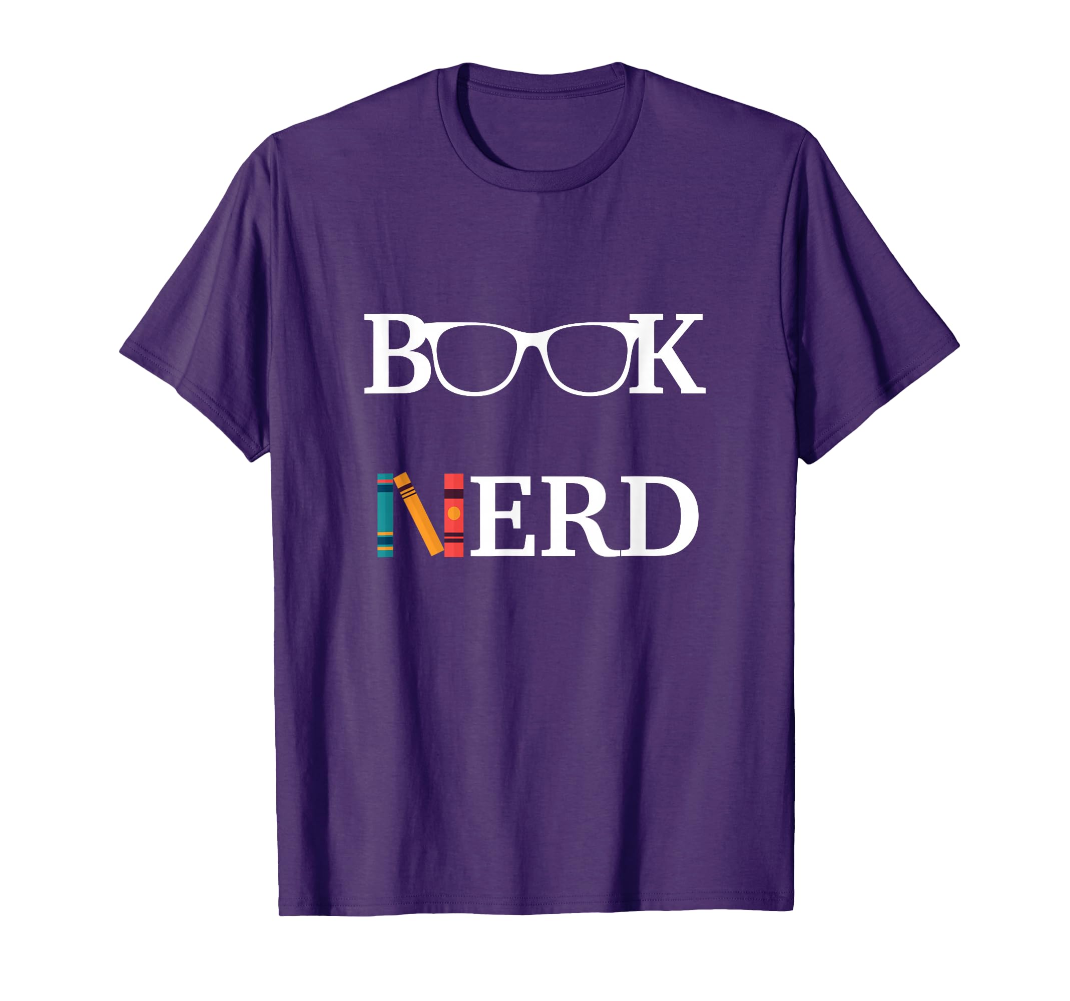 Funny Book Nerd Reading Gift T-Shirt for Librarians - Colorful Design for Book Lovers