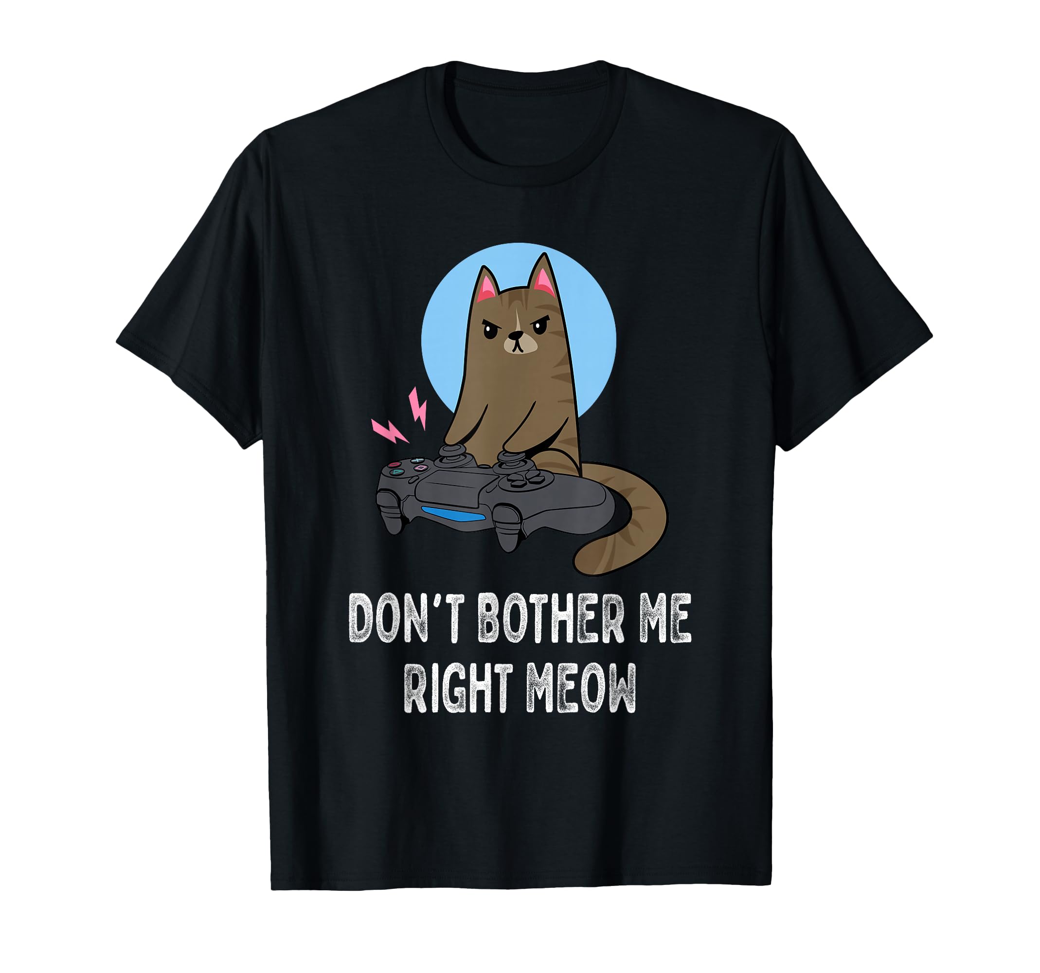 Funny Cat Gamer T-Shirt - Perfect for Cat Lovers and Video Game Enthusiasts