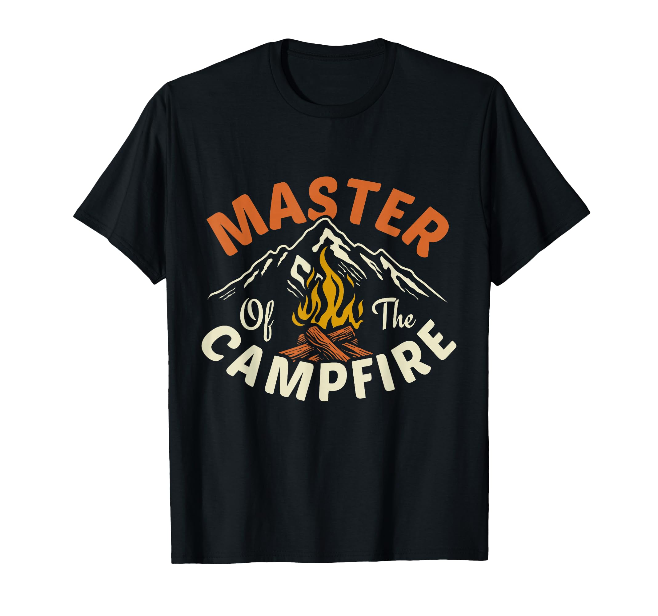 Funny Campfire Master T-Shirt for Outdoor Enthusiasts and Camping Lovers