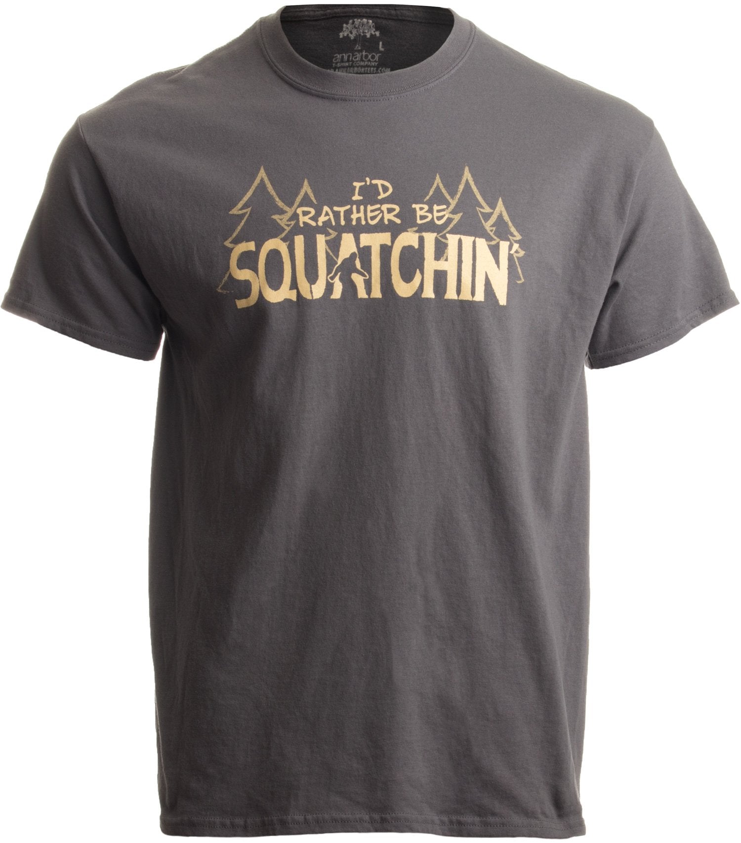 Funny Bigfoot Hide & Seek Champion T-Shirt for Sasquatch Enthusiasts