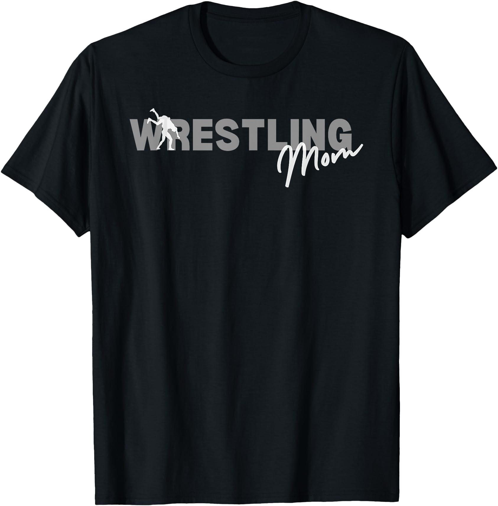 Proud Wrestling Senior 2025 Mom T-Shirt - Show Your Wrestler Mama Spirit