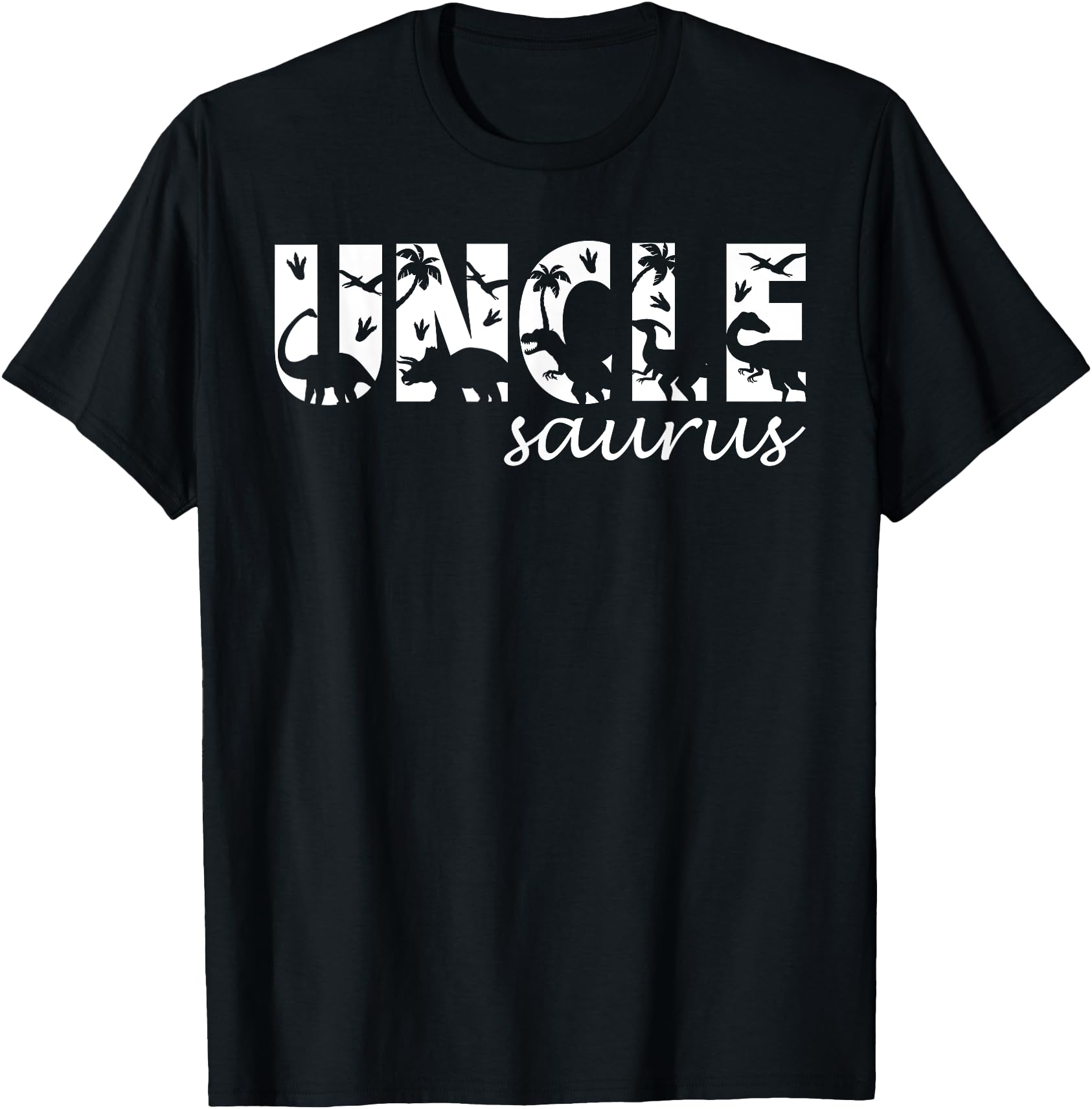 Awesome Unclesaurus Dinosaur T Rex T-Shirt Perfect for Uncle Saurus Family Matching