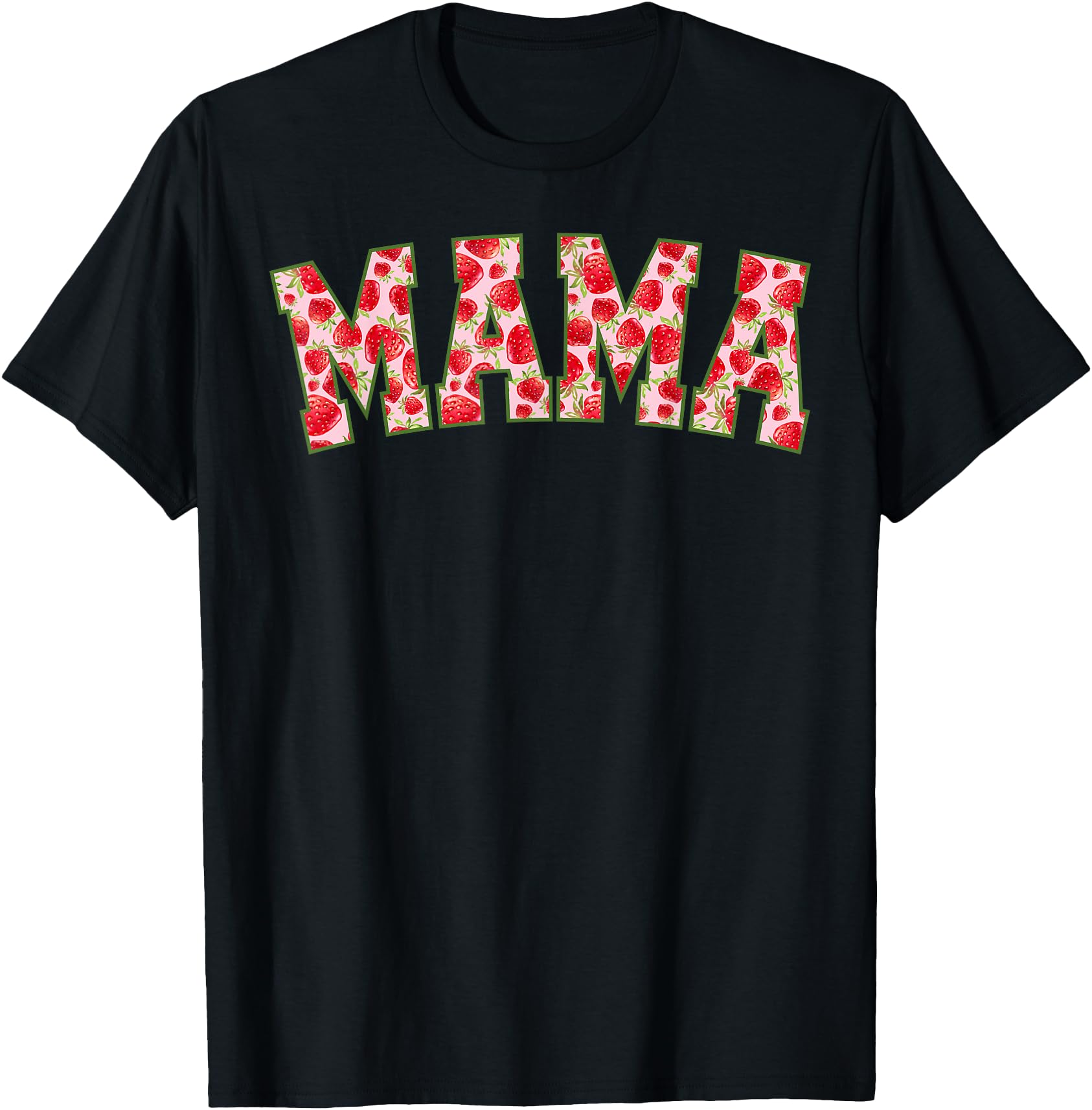 Sweet Strawberry Mama First Birthday T-Shirt Family Matching Party Wear