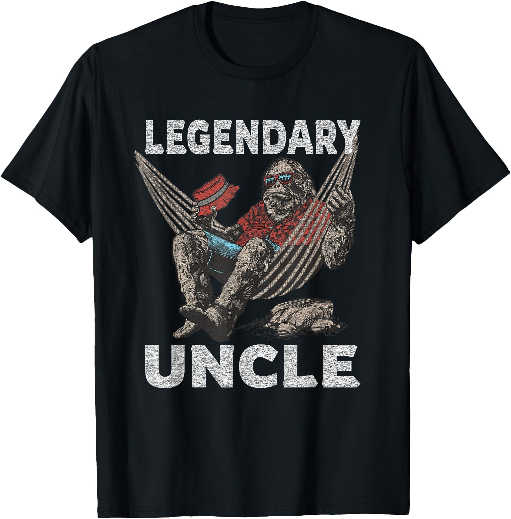 Funny Uncle Legendary Saying Relaxing Creature T-Shirt Perfect Gift