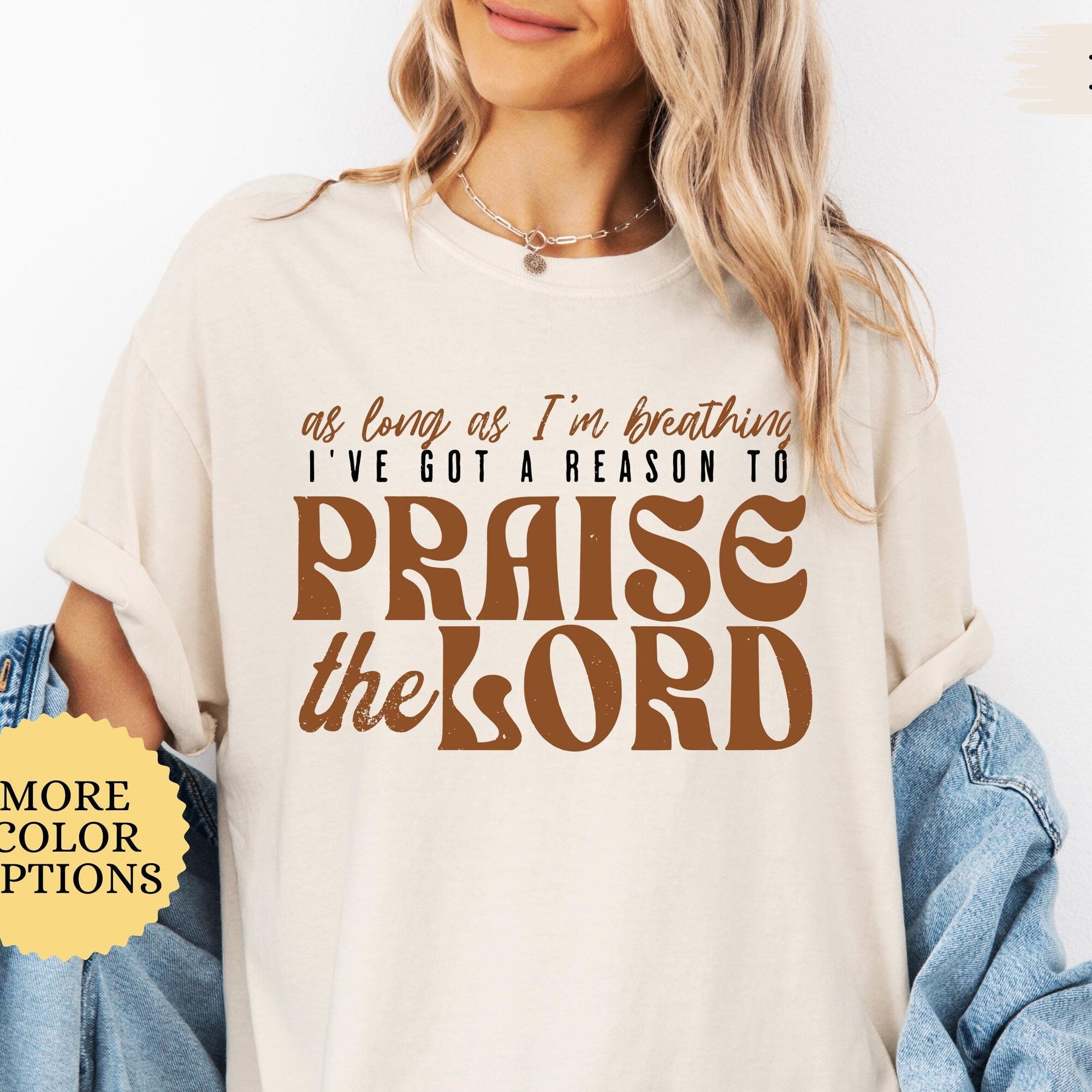 Blessed Faith Message Comfort Colors Tee - Christian Women's Bible Verse Gift