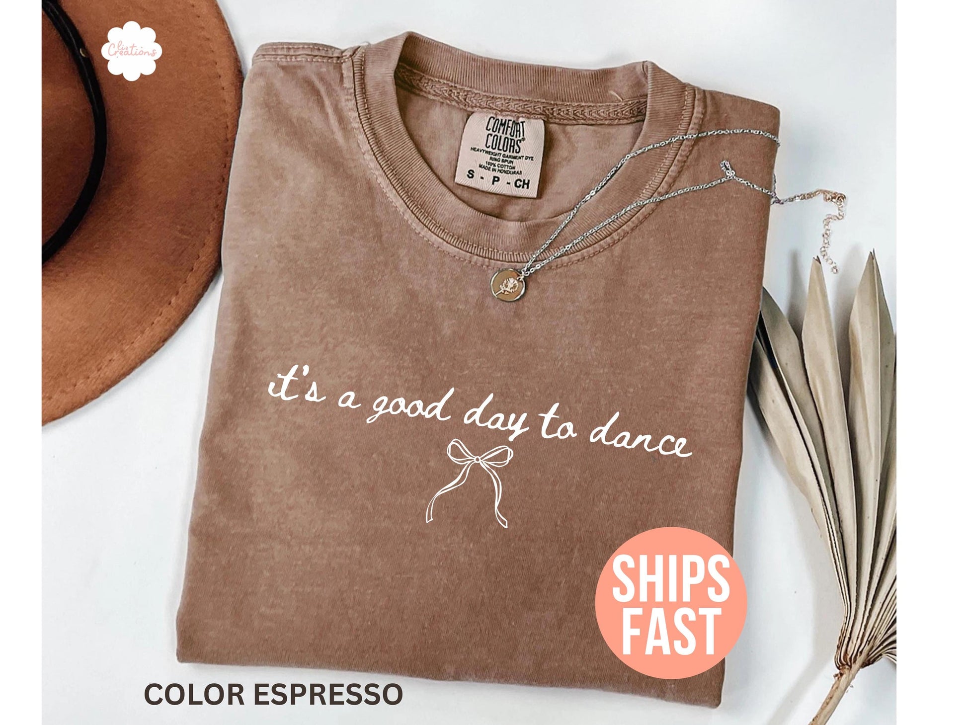 Earthy Dance Quote Comfort Colors Shirt for Dancers & Moms